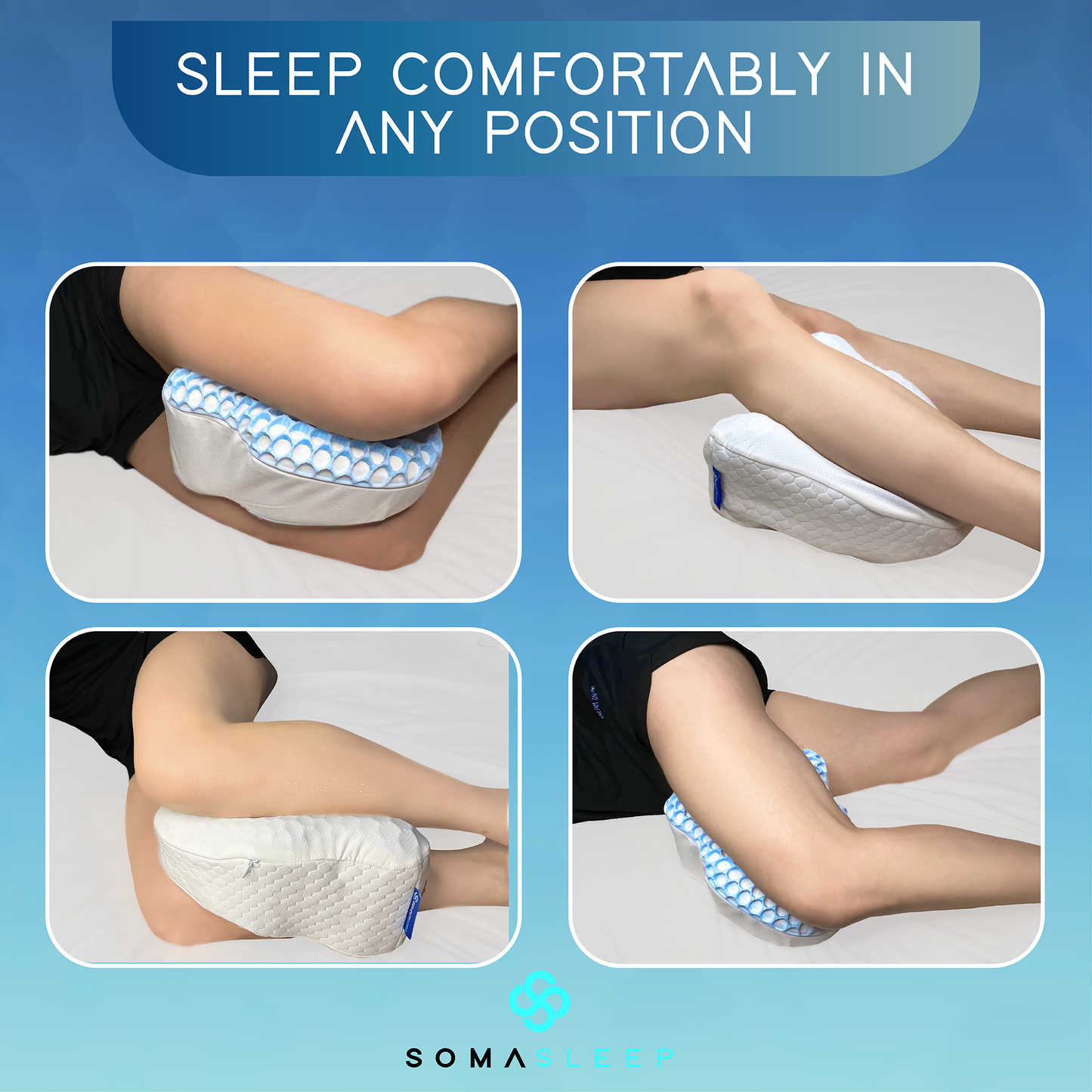 Side sleeping leg pillow deals